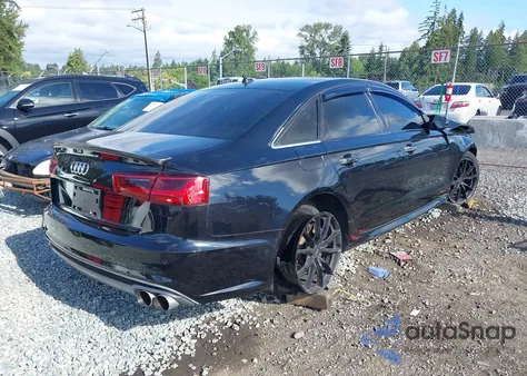 2016 Audi A6 3.0T Premium Plus из США, поврежденный, VIN WAUFGAFC4GN163189